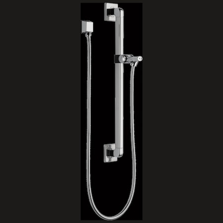 Delta Universal Showering Components Adjustable Slide Bar / Grab Bar Assembly with Elbow 51500